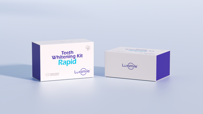 Luxsmile Rapid NON Sensitive Teeth Whitening Kit Blue 6 LED Light 60 Treatments