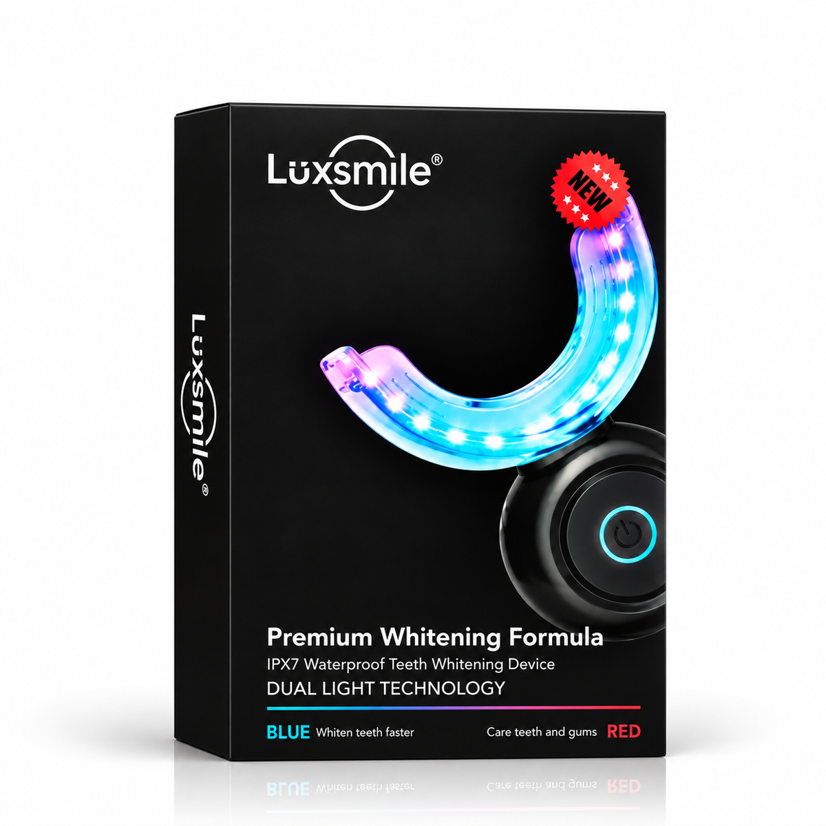 Luxsmile Premium Dual-Light Whitening Kit packaging