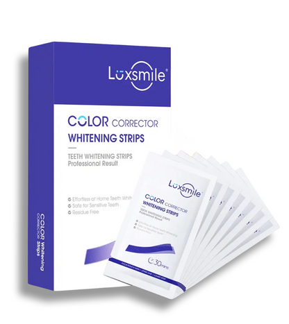 LUXSMILE 28 Teeth Whitening Strips NO PEROXIDE 14 Days Supply