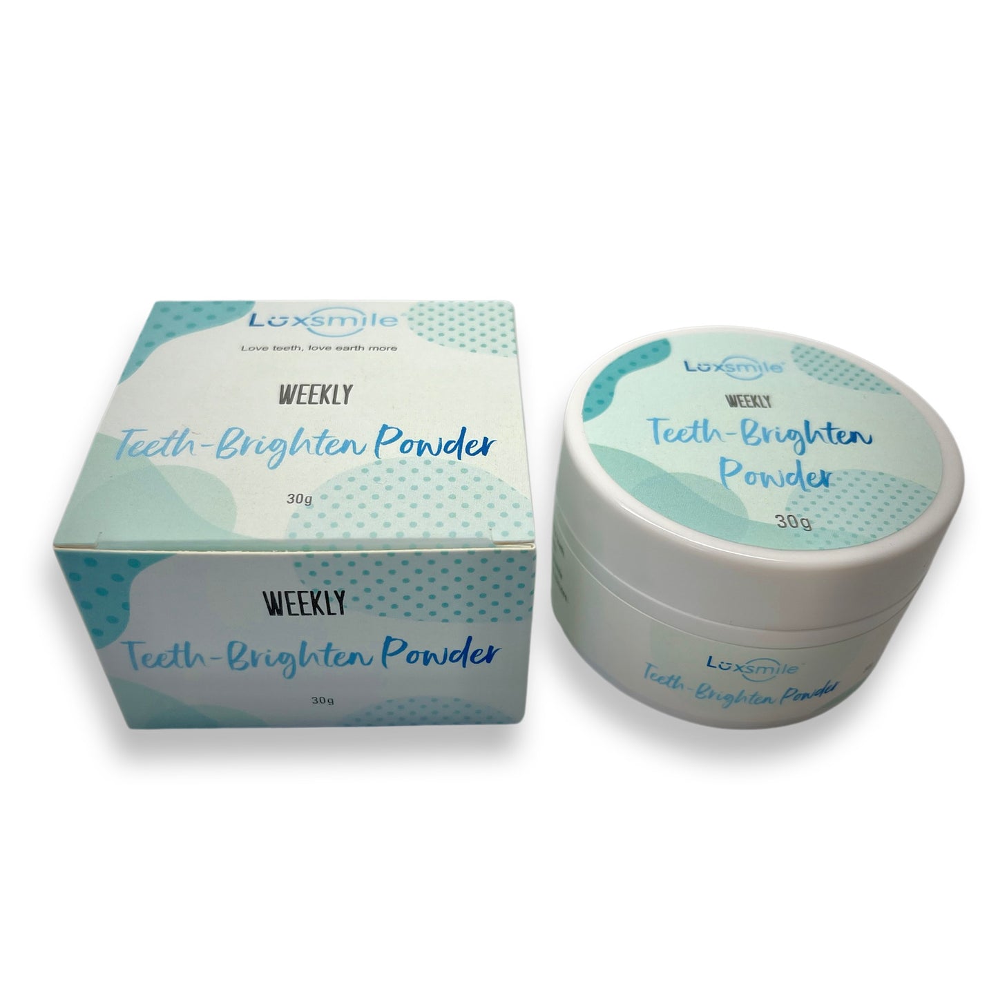 Luxsmile Weekly Teeth Whitening Powder 12 Months Supply