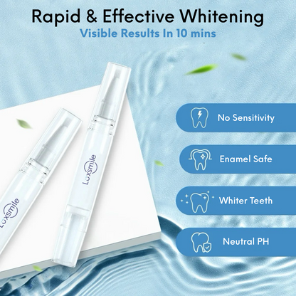 Luxsmile Rapid NON Sensitive Teeth Whitening Kit Blue 6 LED Light 60 Treatments