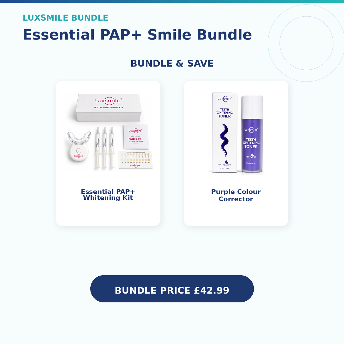 Luxsmile Essential PAP+ Smile Bundle — Bundle & Save