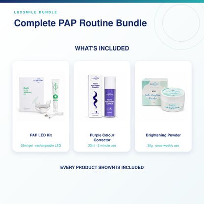Complete PAP Routine Bundle contents