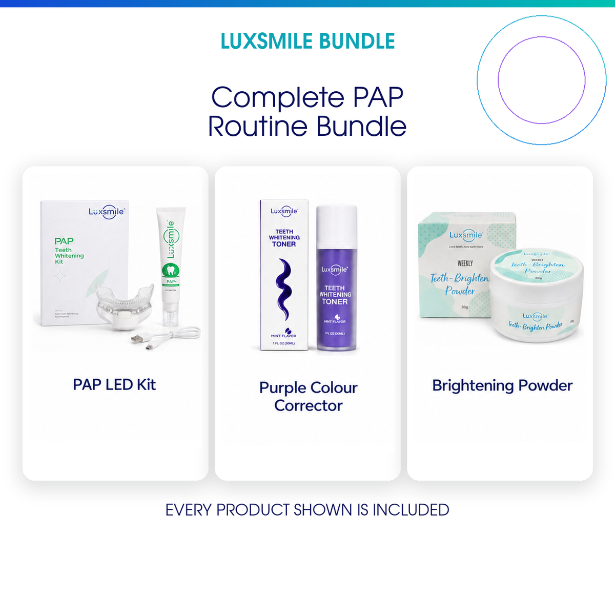 Complete PAP Routine Bundle contents