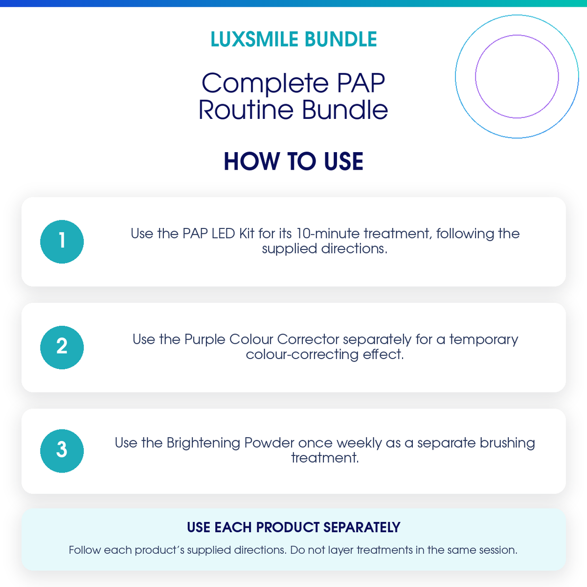 Complete PAP Routine Bundle how to use