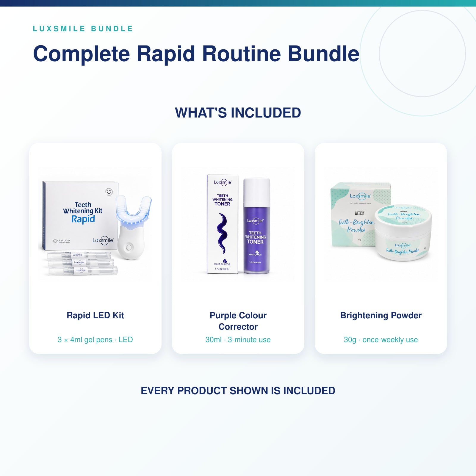 Complete Rapid Routine Bundle contents