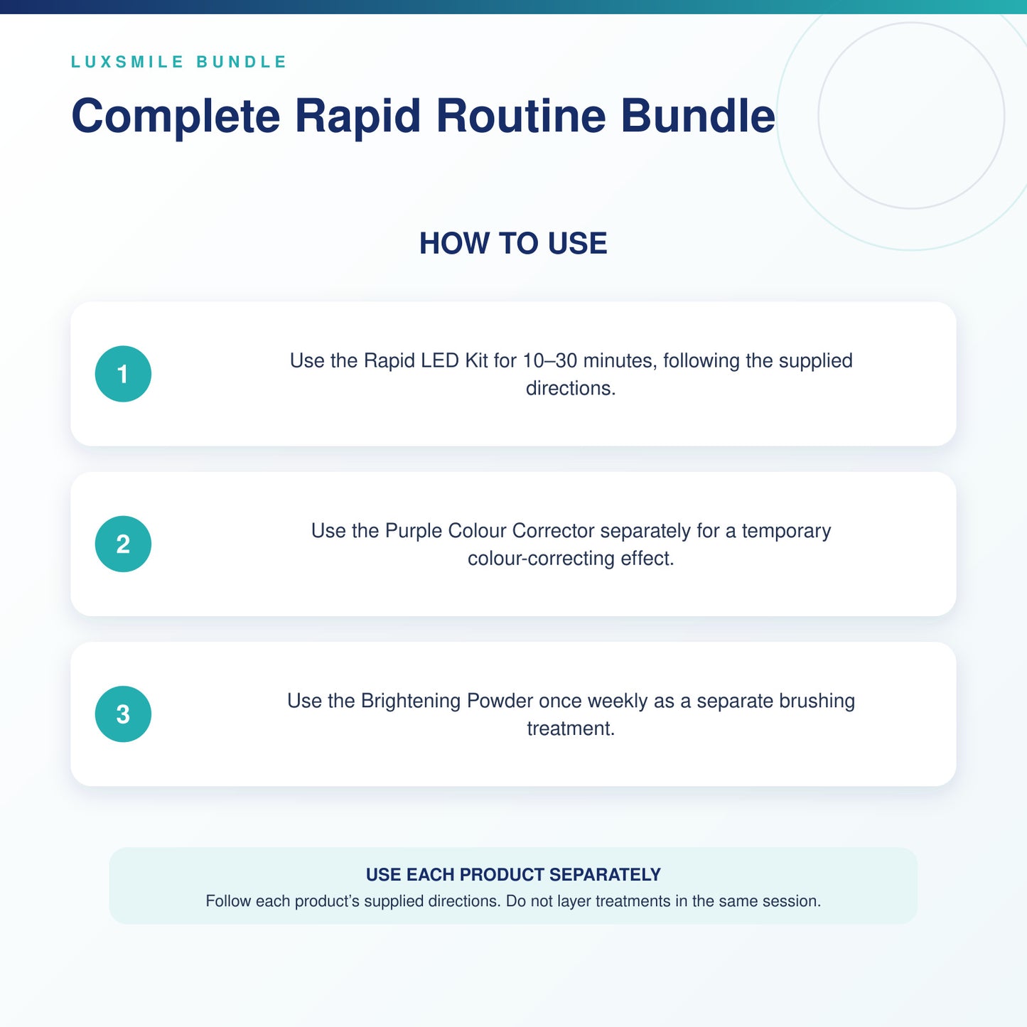 Complete Rapid Routine Bundle how to use