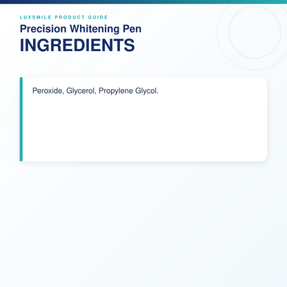 Luxsmile Precision Whitening Pen ingredients