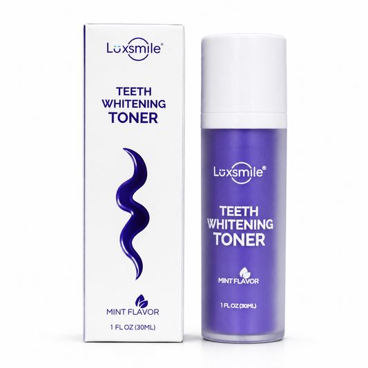 Luxsmile Purple Colour Corrector bottle and retail box