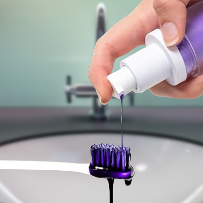 Luxsmile Purple Colour Corrector application