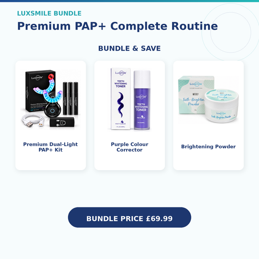Luxsmile Premium PAP+ Complete Routine — Bundle & Save